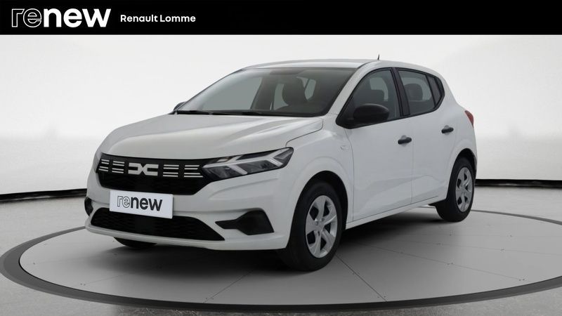 Blanc Utilisé 2023 Dacia Sandero Essentiel Citadine | 13 299 € (Bon prix) - Image 1/4