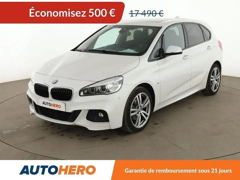 Blanc Occasion 2017 BMW 216 Active Tourer M Sport Monospace | 16 990 € (Prix cher) - Image 1/2
