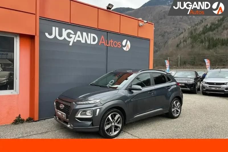 Gris Utilisé 2020 Hyundai Kona SUV | 18 980 € (Prix juste) - Image 1/4