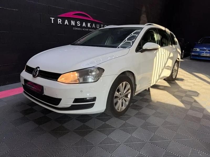 Blanc Occasion 2013 VW Golf VII Break | 6 990 € (Prix juste) - Image 1/4