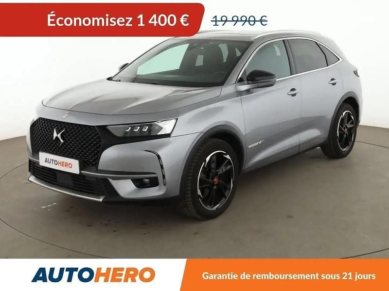 Gris Occasion 2018 DS Automobiles DS7 Crossback Performance Line Plus SUV | 18 590 € (Prix juste) - Image 1/2