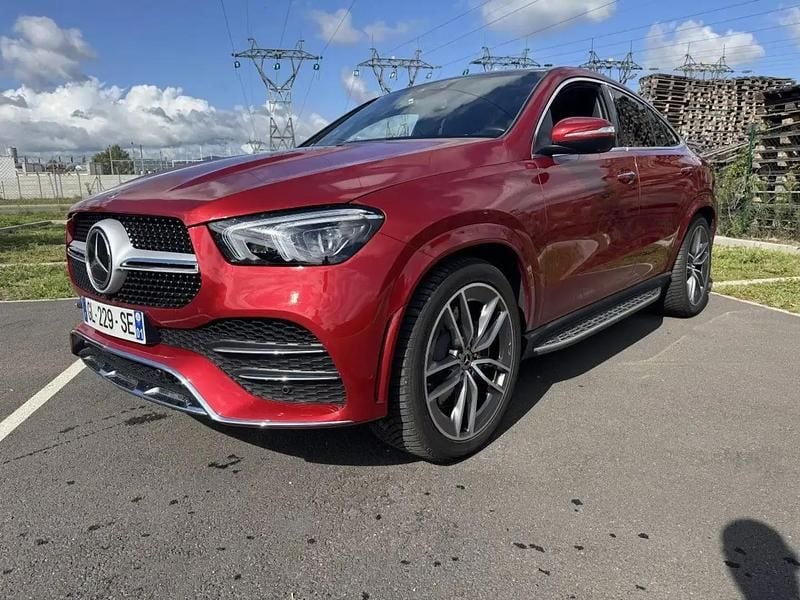 Rouge Utilisé 2023 Mercedes GLE350 AMG line Coupé | 81 990 € - Image 1/4