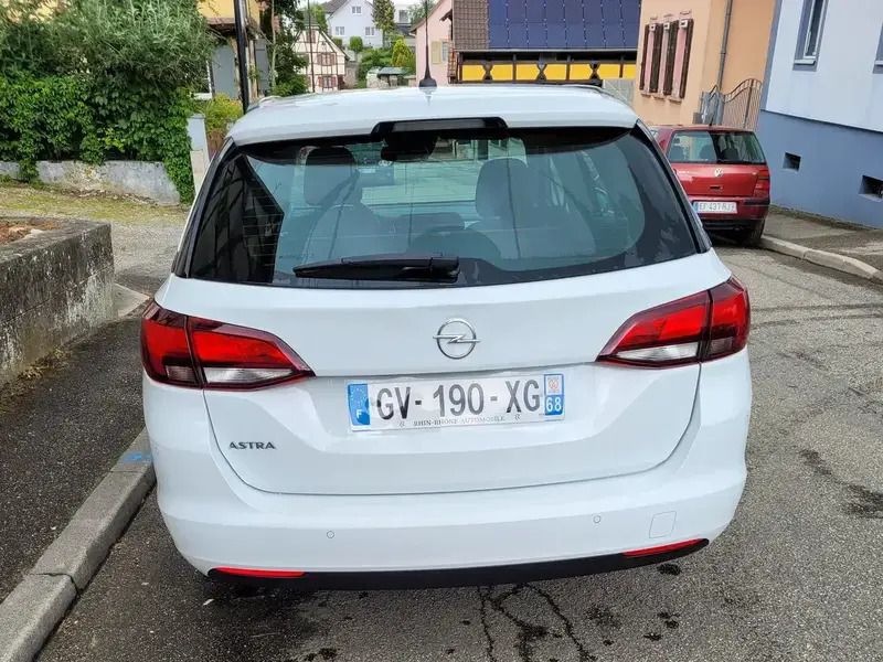 Blanc Utilisé 2020 Opel Astra Elegance Break | 18 500 € (Prix cher) - Image 1/4