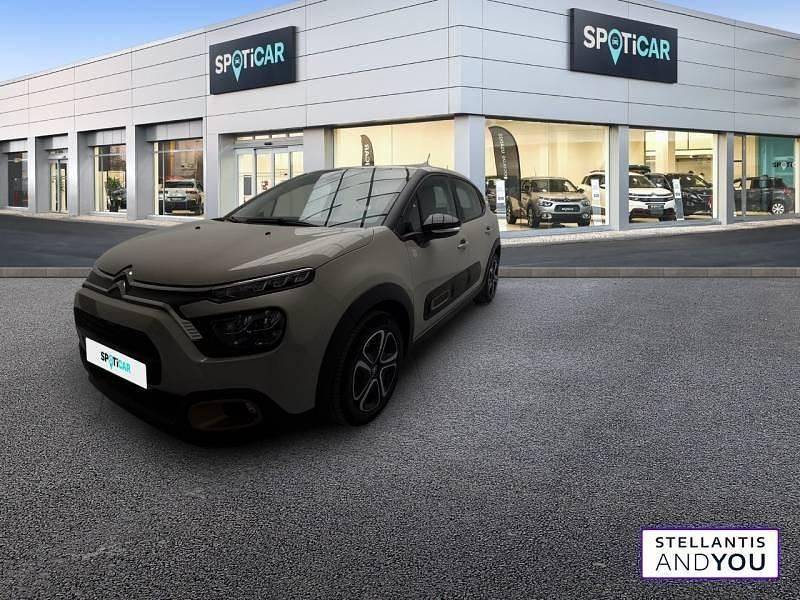 Beige Utilisé 2023 Citroën C3 PureTech Citadine | 12 590 € (Prix juste) - Image 1/4