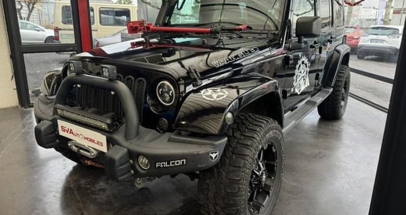 Noir Occasion 2011 Jeep Wrangler Unlimited Sahara SUV | 29 990 € - Image 1/4