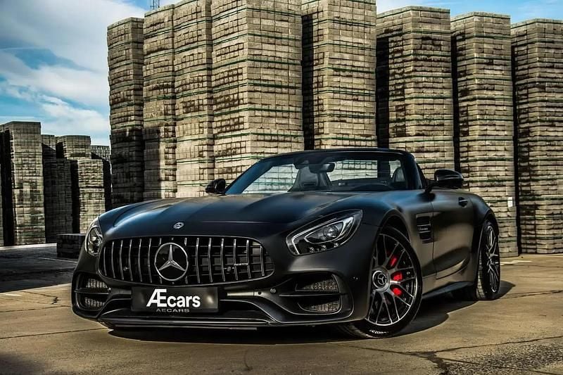 Gris Occasion 2017 Mercedes AMG GT AMG Cabriolet | 159 950 € - Image 1/4