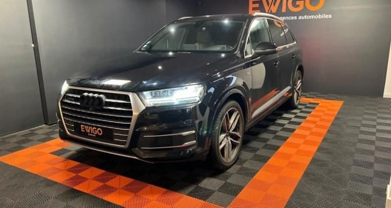 Noir Occasion 2017 Audi Q7 Ambition SUV | 32 990 € - Image 1/4