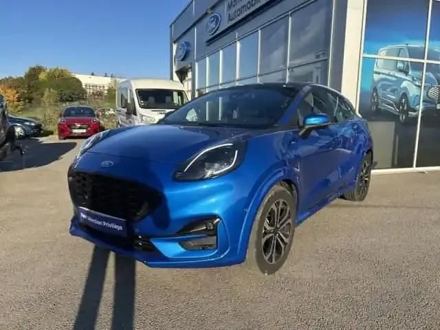Bleu Occasion 2022 Ford Puma ST-Line Coupé | 15 999 € (Prix juste) - Image 1/4