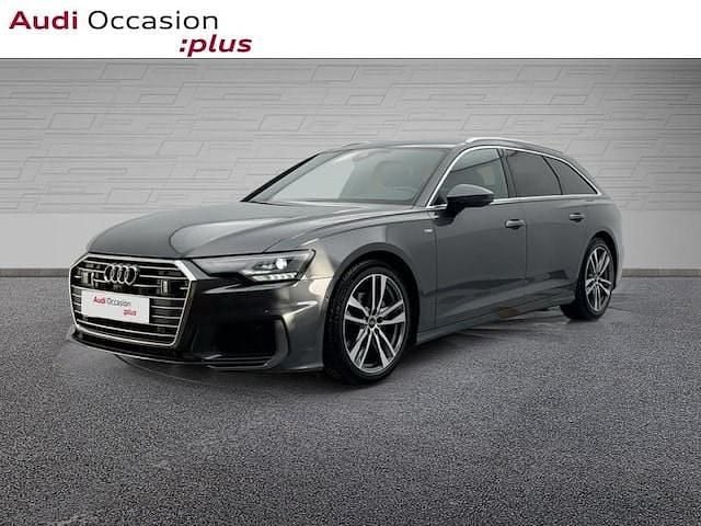 Gris daytona nacré Occasion 2023 Audi A6 S-Line Break | 38 990 € (Super prix) - Image 1/4