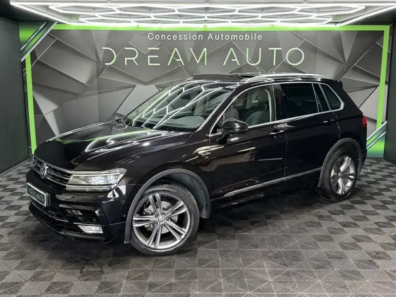 Noir Utilisé 2017 VW Tiguan SUV | 21 990 € (Prix juste) - Image 1/4