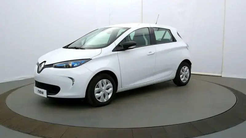 Blanc Utilisé 2018 Renault Zoe Life Citadine | 5 590 € (Super prix) - Image 1/4