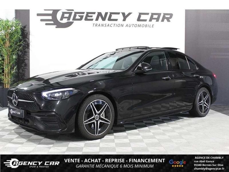 Occasion Mercedes C220 AMG line 201 ch (147 kW) 2022 Noir Berline