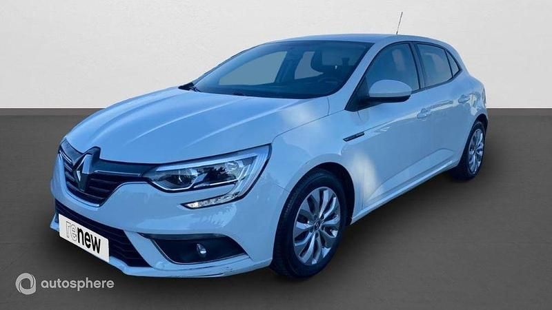 Blanc Utilisé 2016 Renault Mégane III Life Berline | 9 890 € (Prix assez cher) - Image 1/4