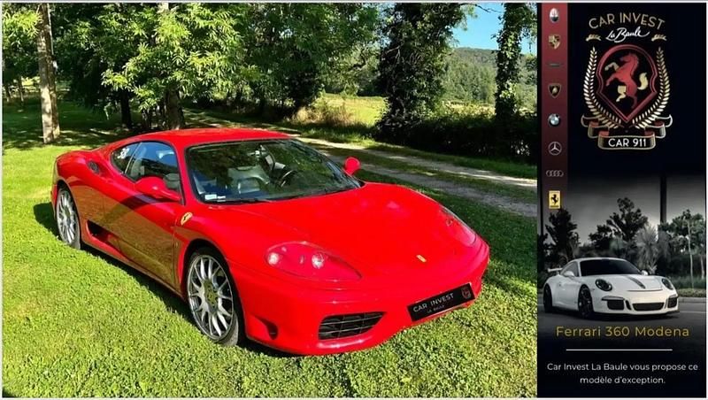 Rouge Utilisé 2003 Ferrari 360 | 88 900 € - Image 1/4