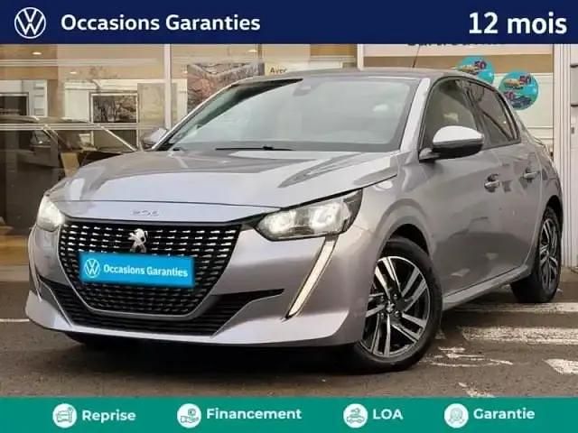 Gris artense Occasion 2021 Peugeot 208 Allure Citadine | 10 889 € (Super prix) - Image 1/4