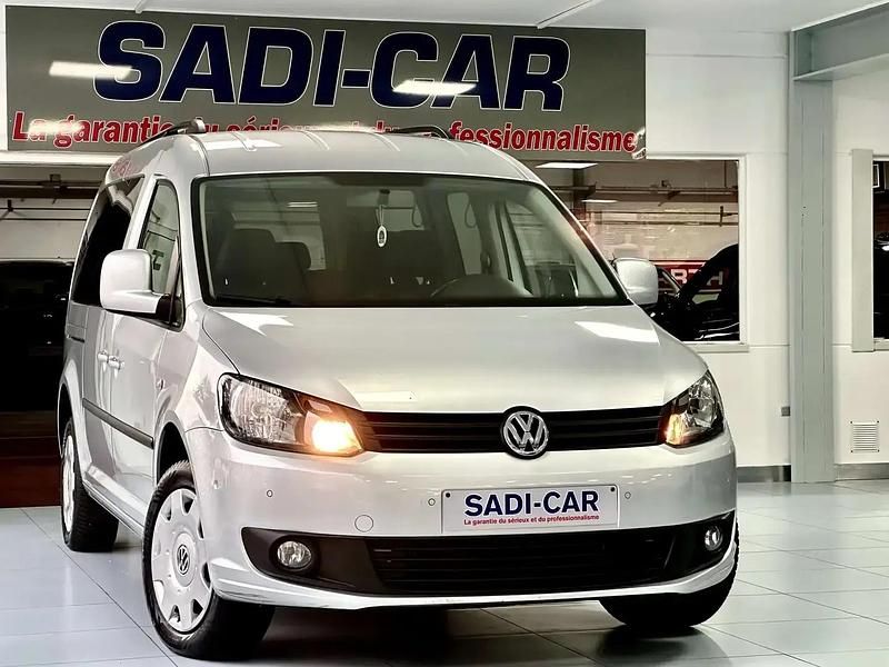 Gris Utilisé 2015 VW Caddy Maxi Life Life Monospace | 12 990 € - Image 1/4