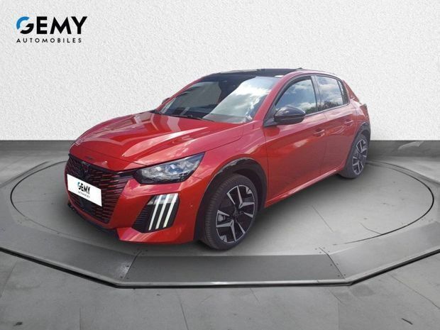 Rouge Utilisé 2024 Peugeot e-208 GT Citadine | 24 987 € (Prix cher) - Image 1/4