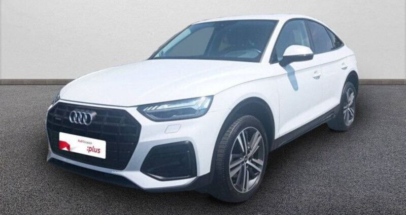 Blanc glacier métallisé Utilisé 2021 Audi Q5 Sportback Design SUV | 43 900 € (Prix juste) - Image 1/4