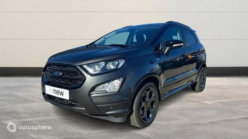Bleu Utilisé 2018 Ford Ecosport ST-Line SUV | 12 999 € (Prix juste) - Image 1/4