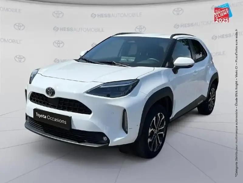 Blanc Utilisé 2024 Toyota Yaris Cross Design SUV | 24 999 € (Prix juste) - Image 1/4