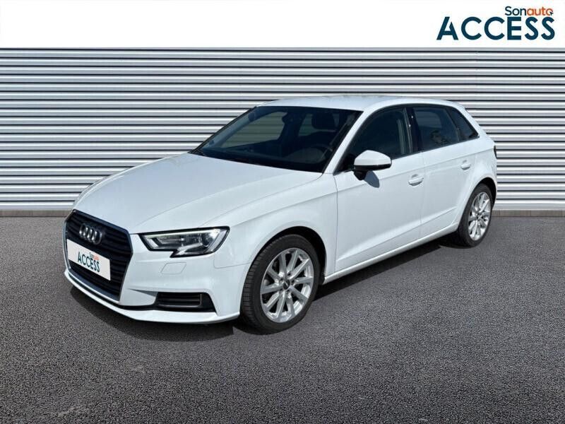 Blanc Utilisé 2018 Audi A3 Sportback Design Berline | 15 690 € (Prix juste) - Image 1/4