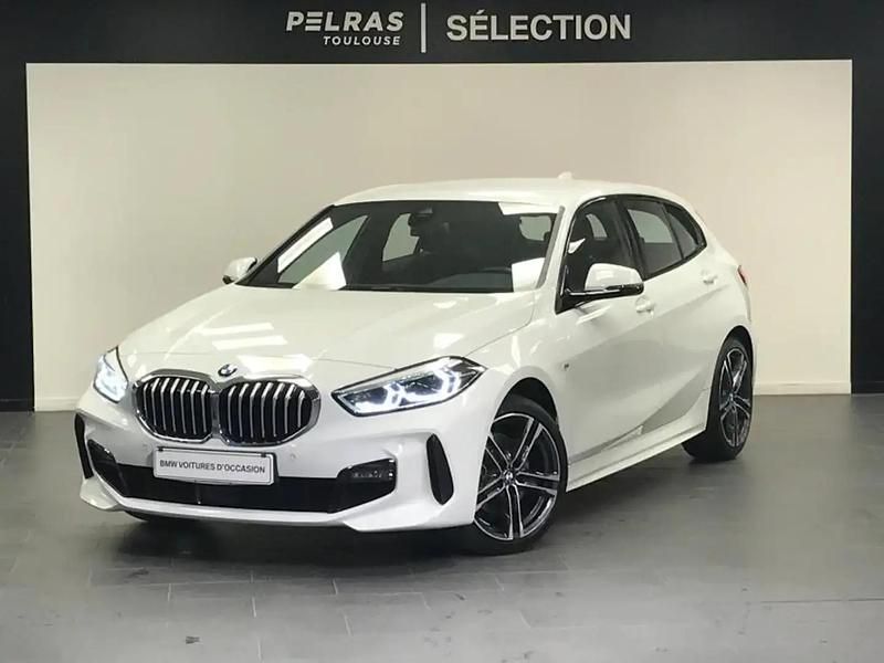 Blanc Utilisé 2021 BMW 116 M Sport Citadine | 23 990 € (Prix juste) - Image 1/4