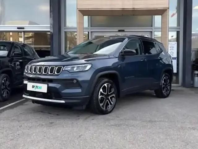 Bleu Utilisé 2023 Jeep Compass Limited SUV | 26 490 € (Prix assez cher) - Image 1/4