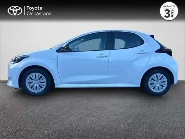 Occasion Toyota Yaris Hybrid 116 ch (85 kW) 2021 Blanc pur Berline