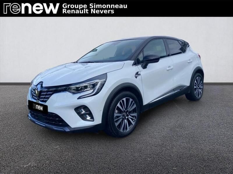 Blanc Utilisé 2021 Renault Captur Initiale Paris SUV | 22 490 € - Image 1/3