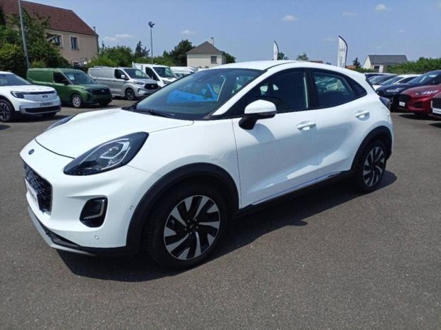 Blanc Utilisé 2024 Ford Puma Titanium Coupé | 20 499 € (Prix juste) - Image 1/4