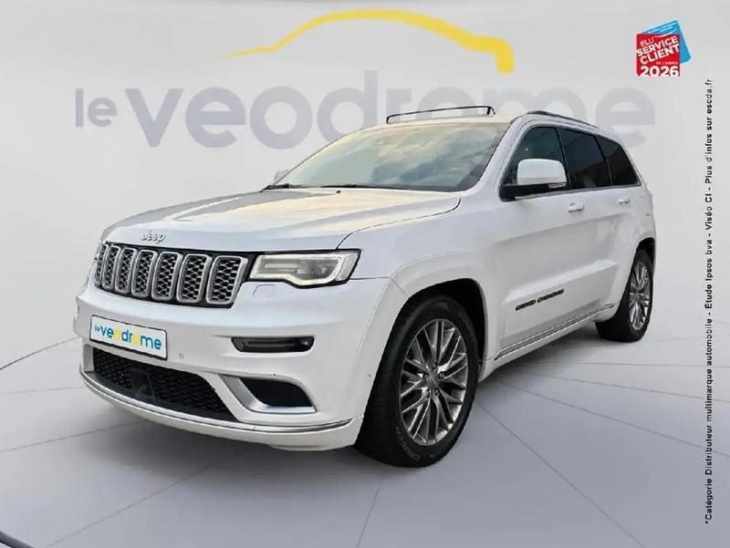 Blanc Occasion 2018 Jeep Grand Cherokee Overland SUV | 27 999 € (Prix juste) - Image 1/4