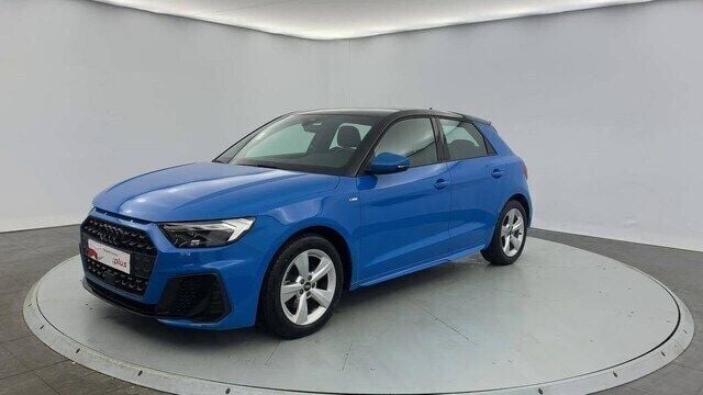 Bleue Utilisé 2021 Audi A1 Sportback S-Line Citadine | 22 550 € (Prix juste) - Image 1/4