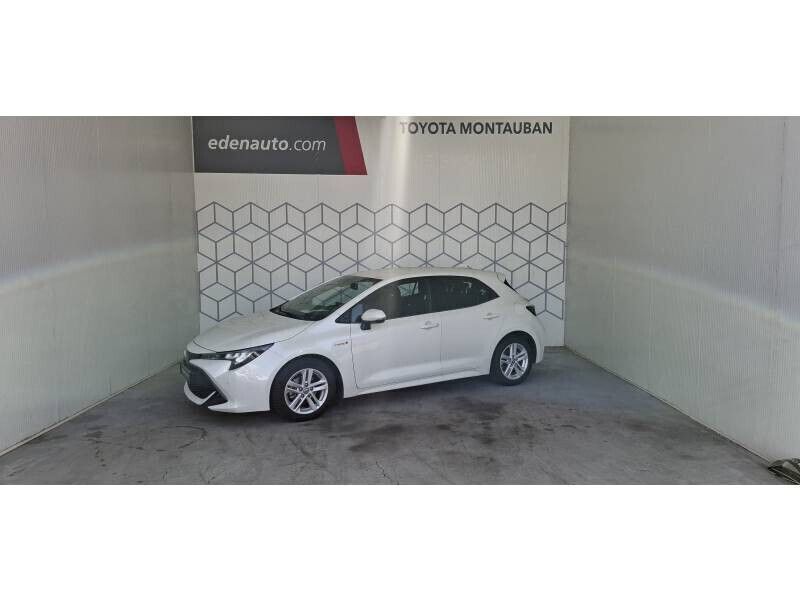 Blanc Utilisé 2021 Toyota Corolla Citadine | 16 500 € (Bon prix) - Image 1/4