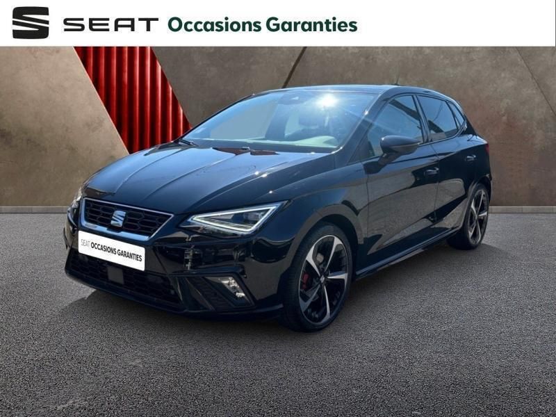 Noir minuit métal Utilisé 2022 Seat Ibiza FR Berline | 18 930 € (Prix juste) - Image 1/3