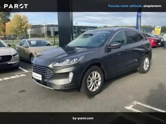 Gris métallisé Occasion 2022 Ford Kuga Titanium SUV | 20 490 € (Bon prix) - Image 1/4