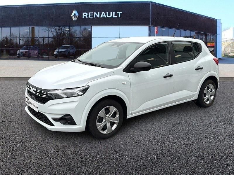 Blanc Utilisé 2024 Dacia Sandero Essentiel Citadine | 13 500 € (Bon prix) - Image 1/4