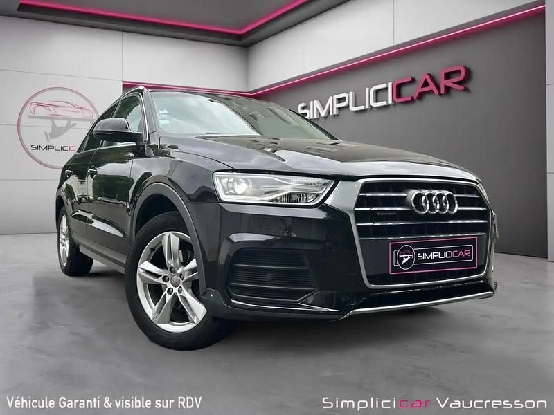 Noir Occasion 2015 Audi Q3 Ambition SUV | 20 390 € - Image 1/4