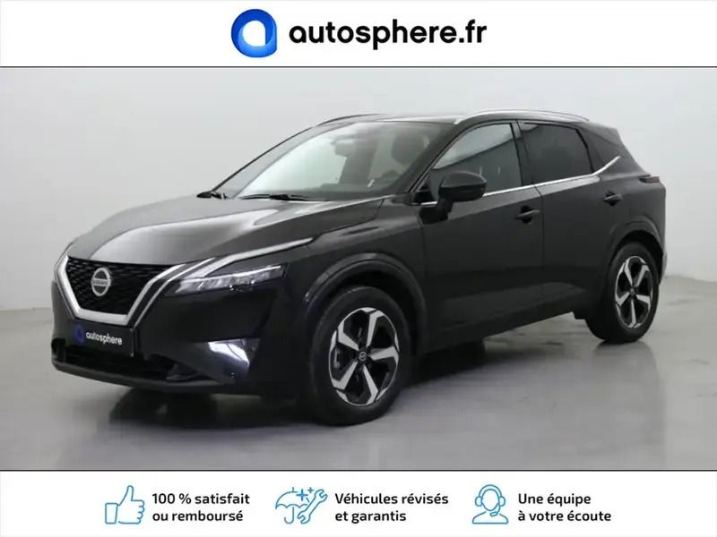 Noir Utilisé 2021 Nissan Qashqai Tekna SUV | 24 999 € (Prix juste) - Image 1/4