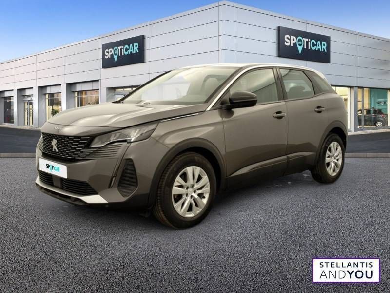 Gris Utilisé 2021 Peugeot 3008 Active | 19 290 € (Bon prix) - Image 1/3