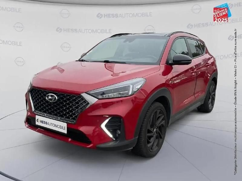 Rouge Utilisé 2019 Hyundai Tucson Edition SUV | 19 999 € (Prix assez cher) - Image 1/4