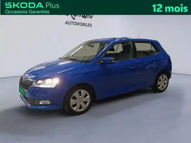 Bleu energie Occasion 2021 Skoda Fabia Berline | 10 900 € (Super prix) - Image 1/4