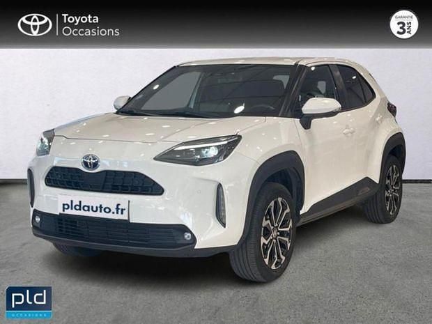 Blanc Utilisé 2022 Toyota Yaris Hybrid Design | 20 490 € (Bon prix) - Image 1/4