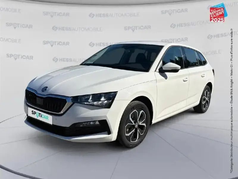 Blanc Utilisé 2019 Skoda Scala Ambition Citadine | 15 499 € (Prix juste) - Image 1/4