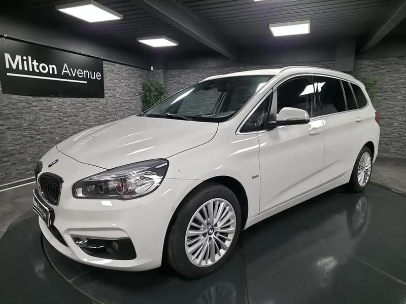 Blanc Occasion 2016 BMW 218 Gran Tourer Luxury Line Monospace | 16 990 € (Prix juste) - Image 1/4