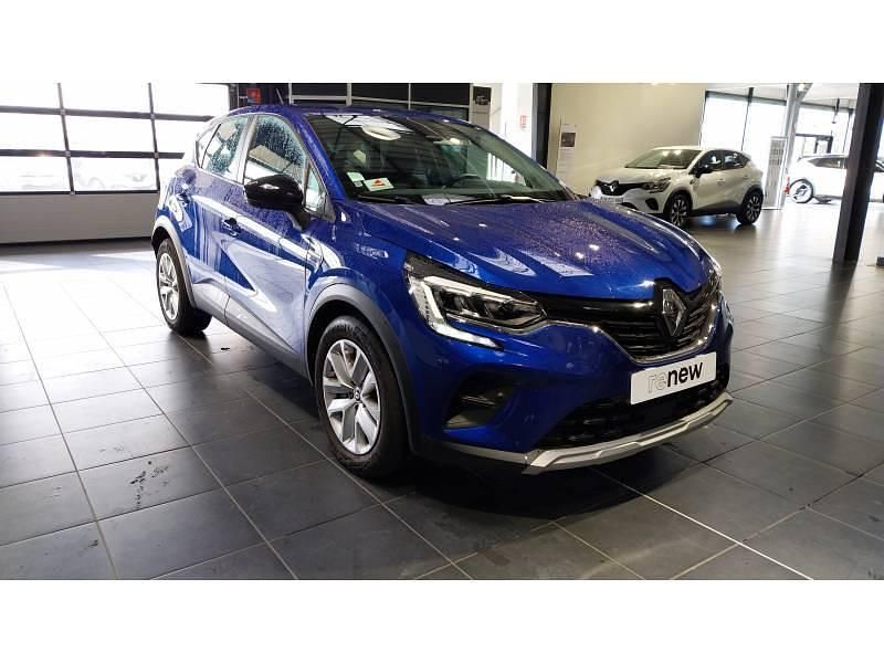 Bleu Utilisé 2022 Renault Captur Business SUV | 16 270 € (Prix juste) - Image 1/4