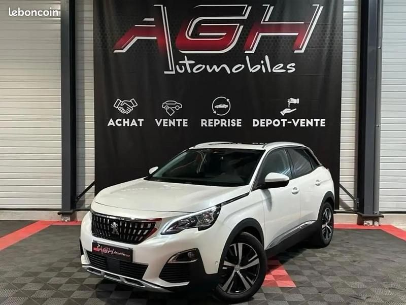 Blanc Utilisé 2019 Peugeot 3008 Allure Monospace | 20 990 € (Prix juste) - Image 1/4