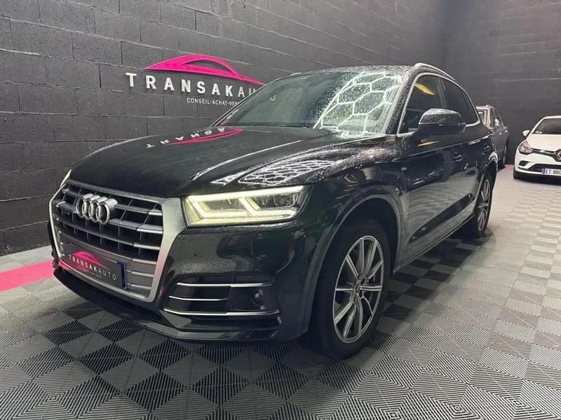 Noir Occasion 2020 Audi Q5 S-Line SUV | 29 990 € (Super prix) - Image 1/4
