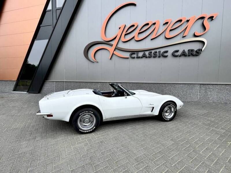 Occasion Chevrolet Corvette Stingray 190 ch (139 kW) 1973 Blanc Cabriolet