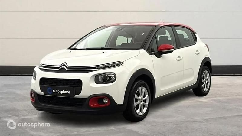 Blanc Occasion 2019 Citroën C3 PureTech Berline | 9 499 € (Prix juste) - Image 1/4