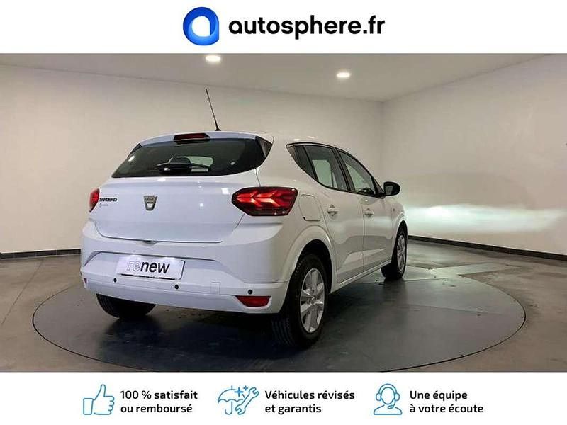 Occasion Dacia Sandero Comfort 91 ch (66 kW) 2022 Blanc Citadine